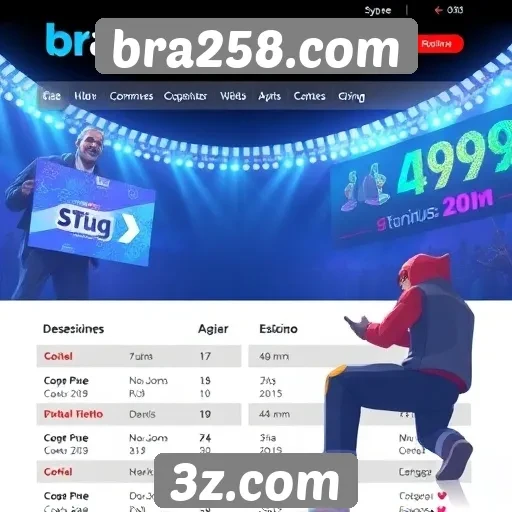 Plataforma Bra258.com oferece torneios competitivos