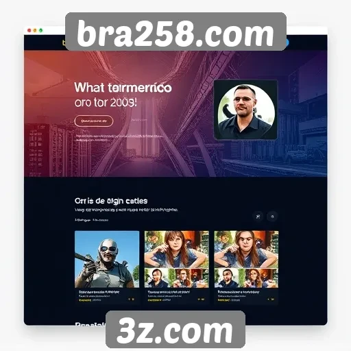 Evolução do design e interface do bra258.com