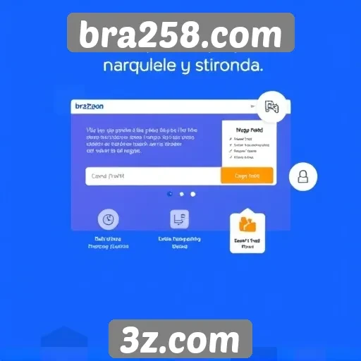 Análise das funcionalidades do site bra258.com
