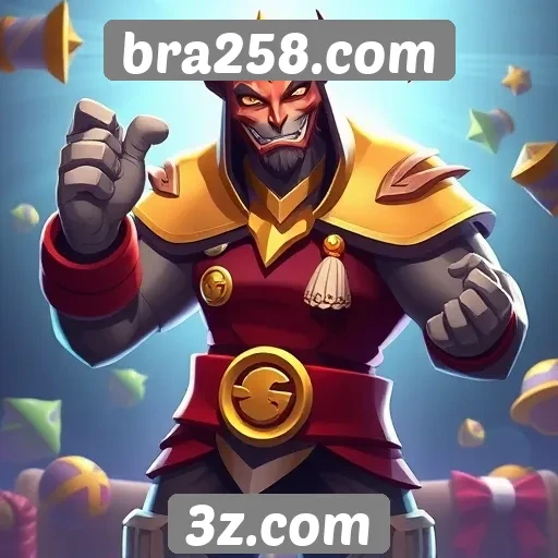 Variedade de jogos oferecidos no bra258.com